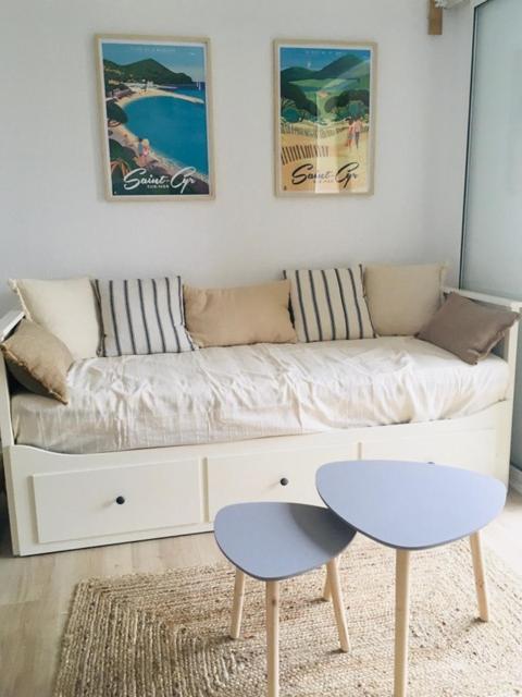 Studio Saint Cyr Sur Mer,Vue Mer Eksteriør bilde